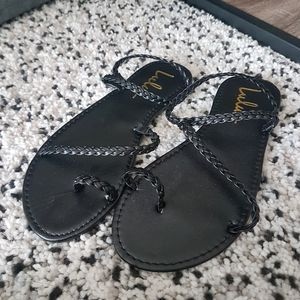 Lulu's Braided Sandals